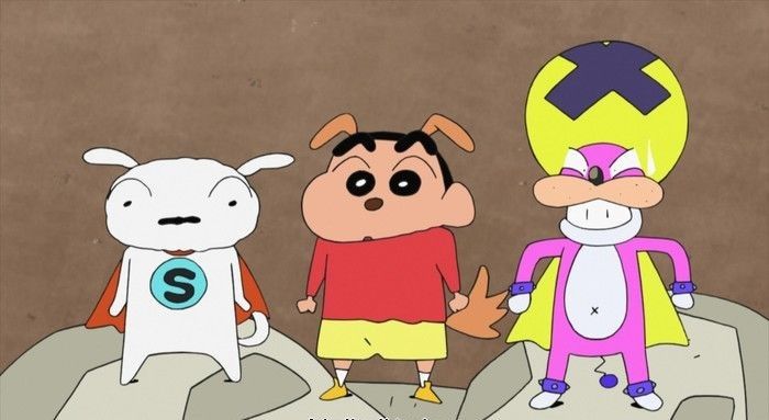 スーパーシロがクレヨンしんちゃんとコラボ