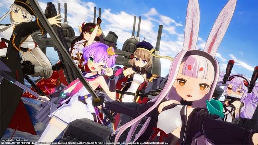 Azur Lane: version du commutateur Crosswave