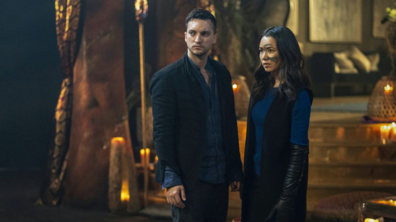 100 säsong 7 avsnitt 13 blodjätten murphy emori richard harmon luisa d