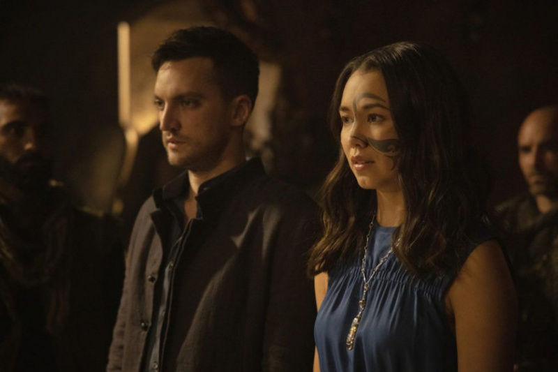 les 100 saison 7 épisode 9 murphy emori