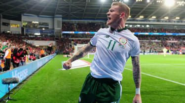 James McClean Ireland Wales