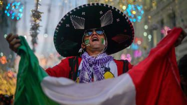 Mexicanske VM-fans sætter jordskælvsdetektorer i gang