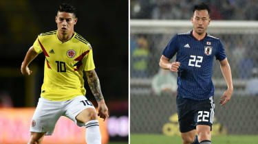 ワールドカップグループH：コロンビア対日本チームのニュース、キックオフタイム、テレビチャンネル
