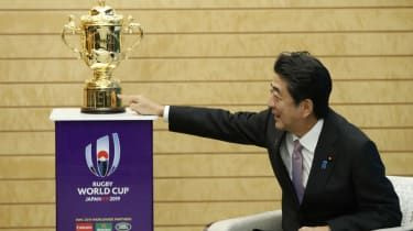 Dziennik Pucharu Świata w Rugby: Premier Japonii Shinzo Abe przewiduje najlepszy w historii turniej