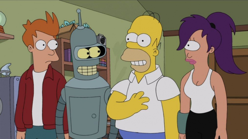 Les Simpsons Saison 26 Épisode 6 Futurama