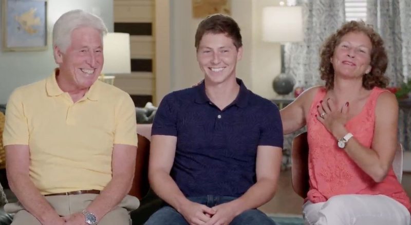 Brandon et ses parents, fiancé de 90 jours