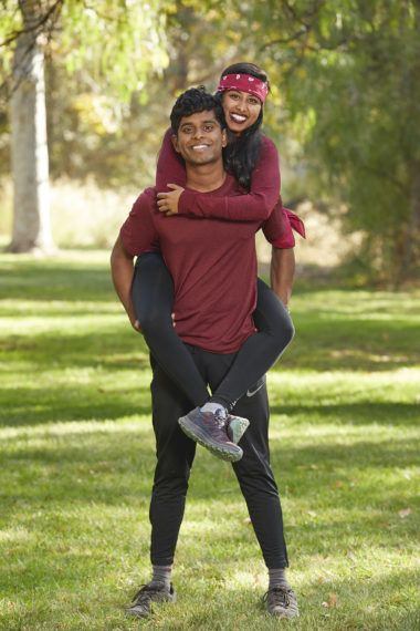 The Amazing Race Season 32 Elenco Eswar Aparna Dhinakaran