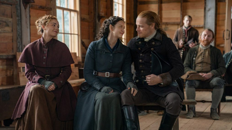 outlander temporada 6 sophie skelton caitriona balfe sam heughan
