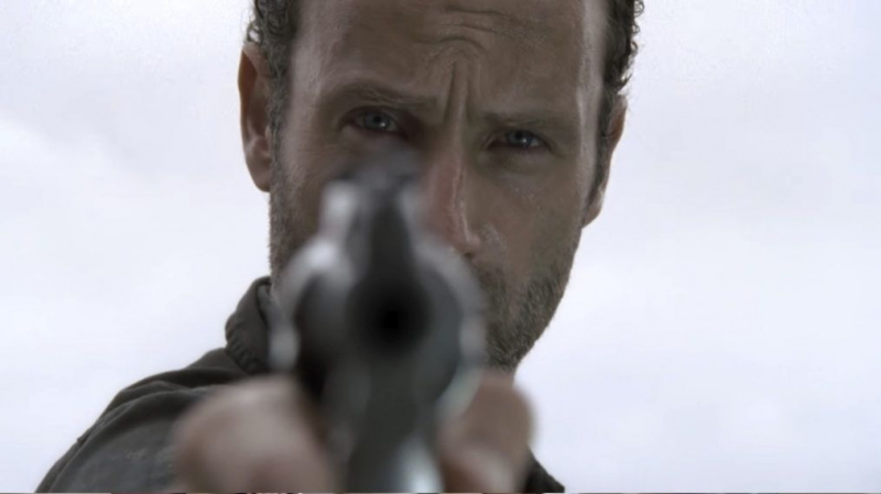 Einantys mirusieji Andrew Lincoln Rick Grimes