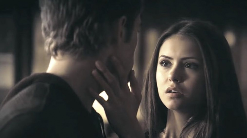 „Vampyrų dienoraščiai“ Paul Wesley Nina Dobrev