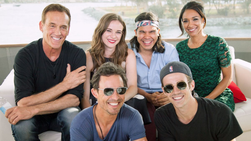 The Flash cast på Comic-Con