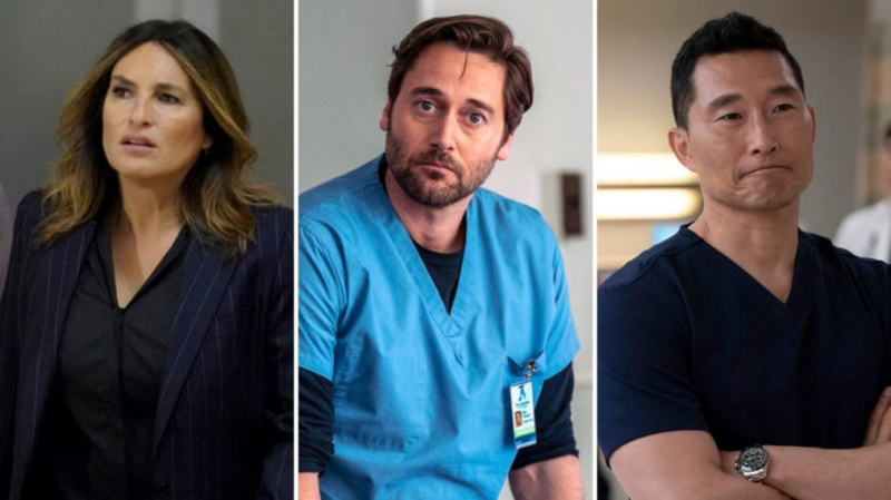 Mariska Hargitay Law Order SVU Ryan Eggold Daniel Dae Kim New Amsterdam