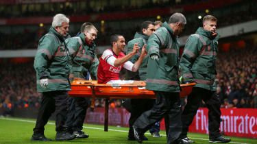 Walcott, Rosicky, Diaby, bet ne Vilšērs, veido visu laiku savainoto XI