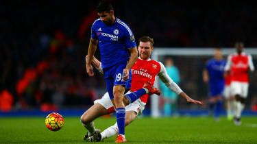 Costa rzuca Arsenal na kolana, gdy Chelsea oszałamia Kanonierów