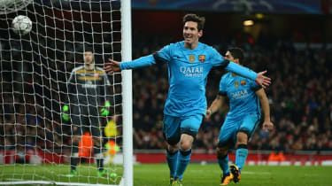 Tapferer Arsenal kein Spiel für Messi und den brillanten Barcelona