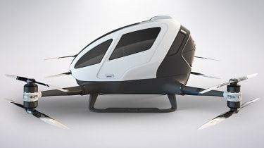 CES 2016: Kinesiskt företag avslöjar autonom passagerardrönare