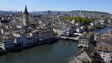 Den sveitsiske byen Zürich