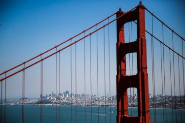 Puente Golden Gate en San Francisco, California, 6 de septiembre de 2016.