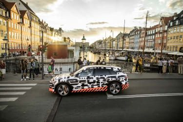 Prototipul Audi e-tron din Copenhaga