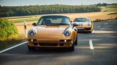 Porsche Classic razkriva enkratni 'restomod' 911 Project Gold