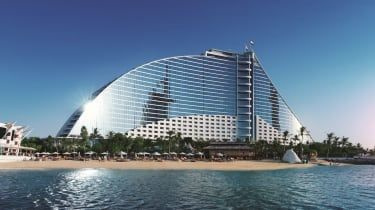 Jumeirah Beach Hotel: izba s najlepším výhľadom na Dubaj