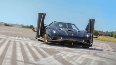 Koenigsegg løfter sløret for guldtrimmet, diamantfyldt Agera RS