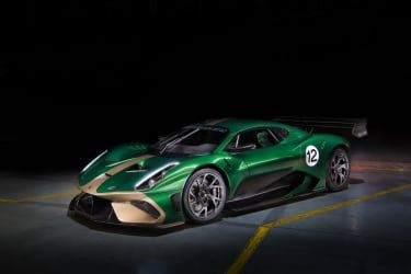 Brabham BT62 pogled spredaj
