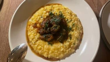 Vițel și risotto