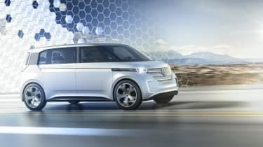 Volkswagen BUDD-e Concept nolauž vāku