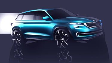Skoda îi tachinează pe fani cu imagini cu viitorul SUV