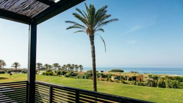 Utsikt fra balkongen på Verdura Resort