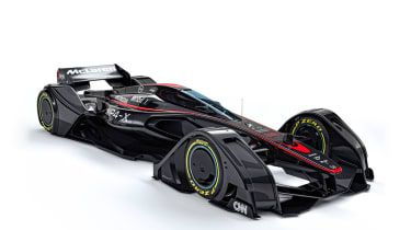 McLaren MP4-X: Zespół F1 ujawnia „przyszłość samochodu wyścigowego”