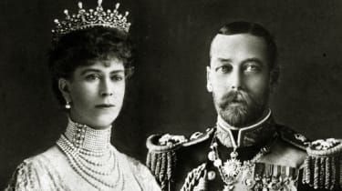 Kralj George V s kraljico Marijo