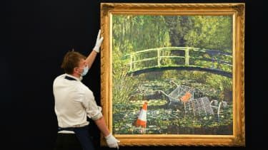 Ukážte mi, že Monet od Banksyho pôjde do aukcie v Sotheby’s