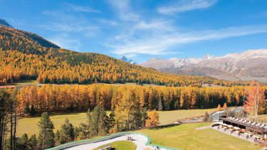 Grand Hotel Kronenhof w Pontresina, Szwajcaria