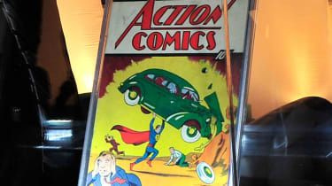 Itin retas Supermeno komiksas bus parduodamas eBay