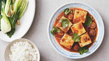 Przepis: Ma Po tofu z pieczarkami