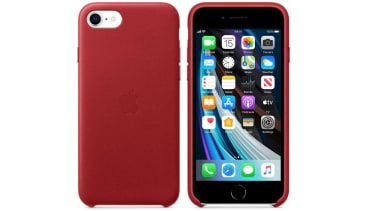 Skórzane etui Apple iPhone SE w kolorze PRODUCT (CZERWONY)