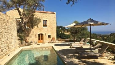 Borealis villa på Kapsaliana Village Hotel på Kreta