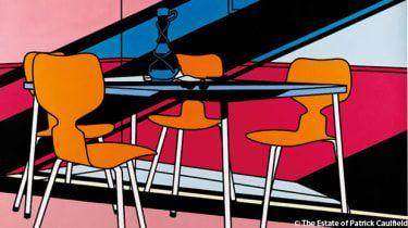Patrick Caulfield och Gary Hume sida vid sida på Tate