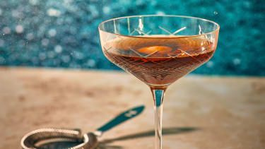 Golden Eye er en af ​​cocktails på den imponerende drinksmenu