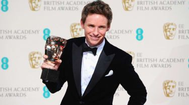 Eddie Redmayne bij de EE British Academy Film Awards