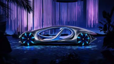 Mercedes-Benz präsentiert futuristisches Concept Car, inspiriert vom Avatar-Film