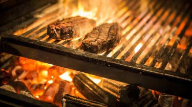 Åben grill