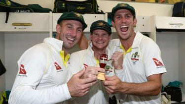 Wybielanie jest włączone: Australia odzyskuje Ashes po miażdżącej wygranej w Perth