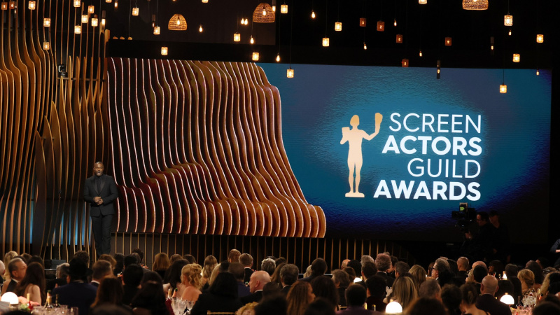 Идрис Эльба на церемонии вручения наград SAG Awards 2024
