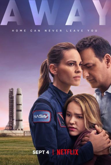 Auswärts Netflix Key Art Hilary Swank Josh Charles