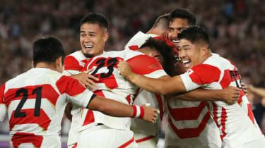 Japonia sărbătorește victoria asupra Scoției la Cupa Mondială de Rugby