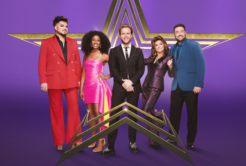   Olly, Adam, Beverley, Shania a Jason vo filme Starstruck