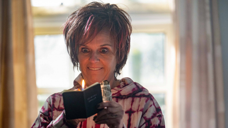   Lin (SIOBHAN FINNERAN) in Alma's Not Normal season 2